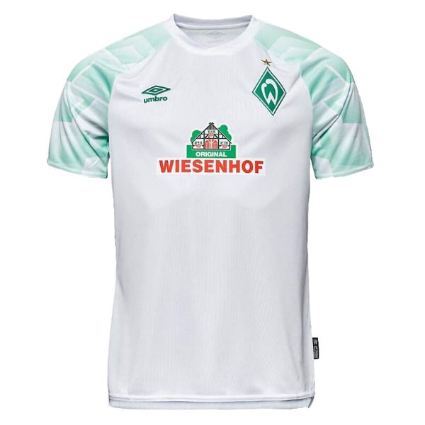 Thailand Trikot Werder Bremen Auswarts 2020-21 Weiß Fussballtrikots Günstig